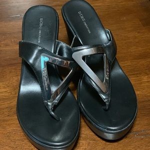 BCBG Wedge Sandal